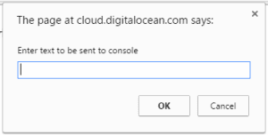 Javascript Prompt